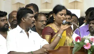 மாற்றுக் கட்சியினர் தவெக-வில் இணையும் விழா