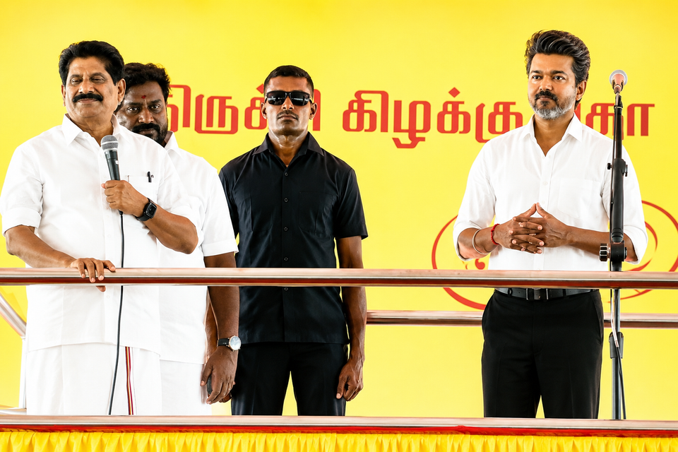 இது உலக அதிசயத்தின் வரலாறு! வேற எவருக்கும் கிட்டாத ஒரு வரலாறு - கு.பா கிருஷ்ணன் முதல்வர் விஜய்க்கு புகழாரம்